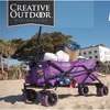 Cod Usa All-Terrain Folding Wagon, Purple 900250